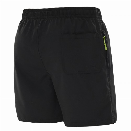 Szorty kąpielowe męskie spodenki sportowe elastyczne zagano 1230 kolor czarno żółty