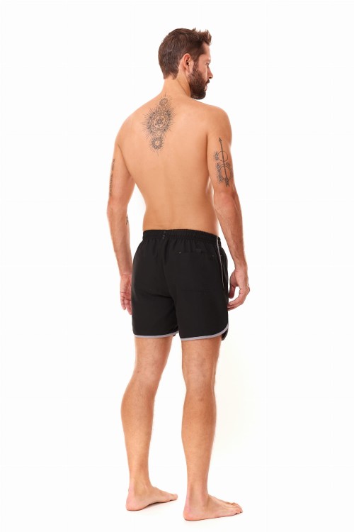 Szorty kąpielowe męskie spodenki sportowe zagano 5117 kolor czarny