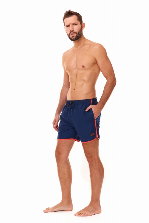 Szorty kąpielowe męskie spodenki sportowe zagano 5117 kolor granatowy