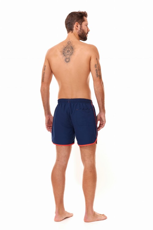 Szorty kąpielowe męskie spodenki sportowe zagano 5117 kolor granatowy