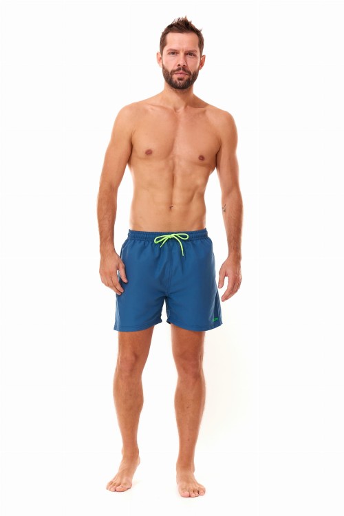 Szorty kąpielowe męskie spodenki sportowe zagano 5016 kolor niebieski