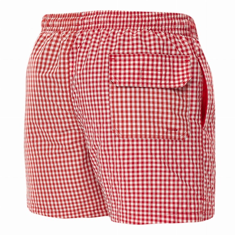 Szorty kąpielowe męskie spodenki sportowe zagano 5665 kolor czerwona kratka