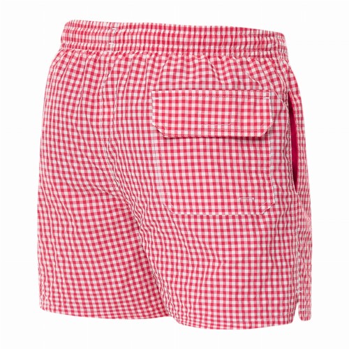 Szorty kąpielowe męskie spodenki sportowe zagano 5665 kolor różowa kratka