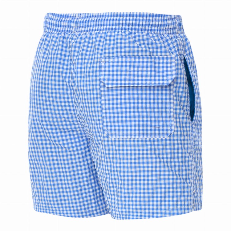 Szorty kąpielowe męskie spodenki sportowe zagano 5665 kolor niebieska kratka