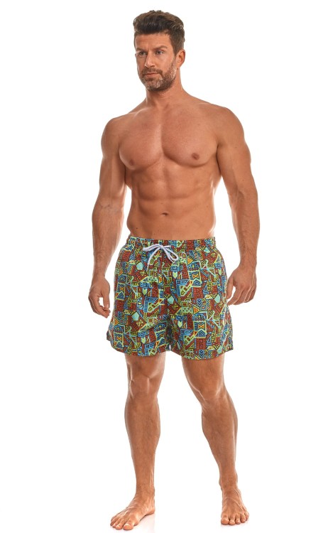 Szorty kąpielowe męskie spodenki sportowe zagano 5677 kolor 49