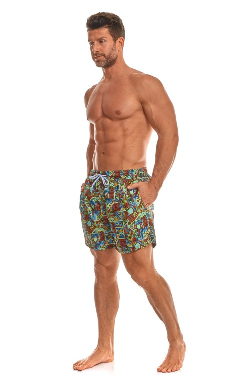 Szorty kąpielowe męskie spodenki sportowe zagano 5677 kolor 49