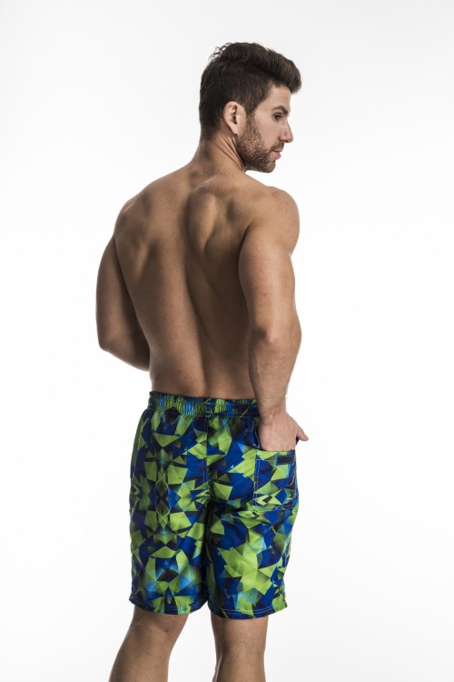 Szorty kąpielowe męskie spodenki sportowe plażowe kolorowe zagano 5670  kolor 04