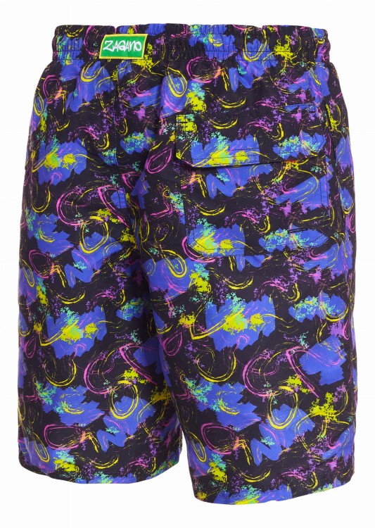 Szorty kąpielowe męskie spodenki sportowe plażowe kolorowe zagano 5670  kolor 06