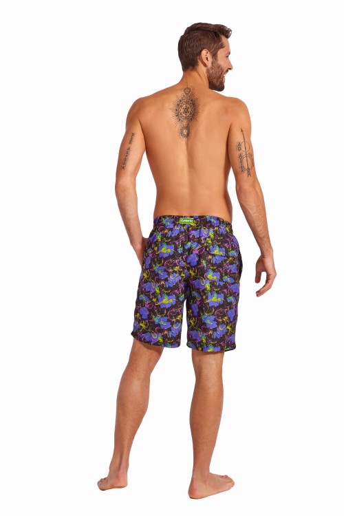 Szorty kąpielowe męskie spodenki sportowe plażowe kolorowe zagano 5670  kolor 06