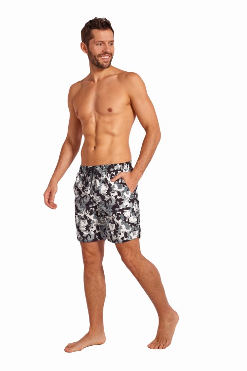 Szorty kąpielowe męskie spodenki sportowe moro długie zagano 5109 kolor 09