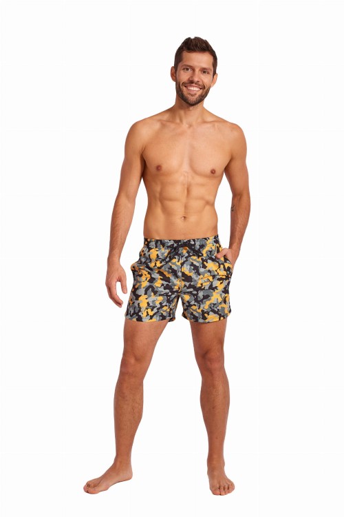 Szorty kąpielowe męskie spodenki sportowe moro długie zagano 5111 kolor 03