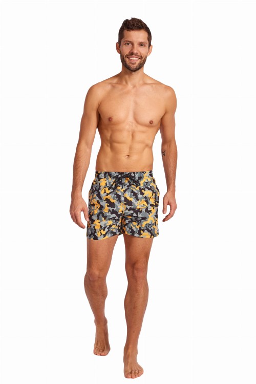 Szorty kąpielowe męskie spodenki sportowe moro długie zagano 5111 kolor 03