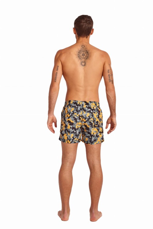 Szorty kąpielowe męskie spodenki sportowe moro długie zagano 5111 kolor 03