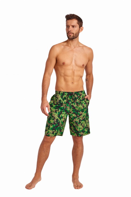 Szorty kąpielowe męskie spodenki sportowe moro bojówki zagano 5144 kolor 01