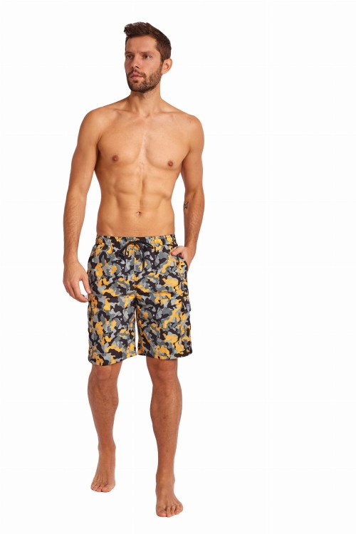 Szorty kąpielowe męskie spodenki sportowe moro bojówki zagano 5144 kolor 03