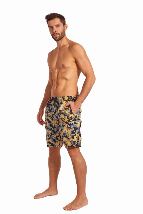 Szorty kąpielowe męskie spodenki sportowe moro bojówki zagano 5144 kolor 03