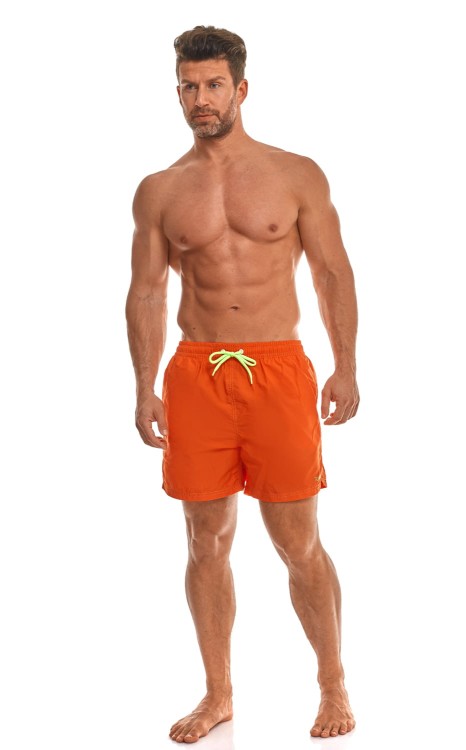 Szorty kąpielowe męskie spodenki sportowe zagano 5668 kolor czerwony