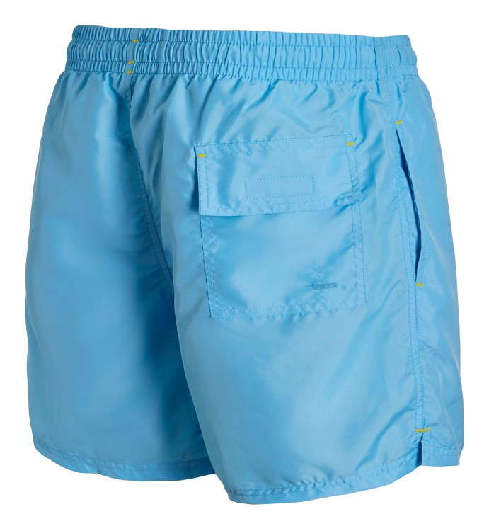 Szorty kąpielowe męskie spodenki sportowe z recyklingu zagano 6002 kolor jasnoniebieski