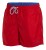 Szorty kąpielowe męskie spodenki sportowe z recyklingu zagano 6002 kolor czerwony