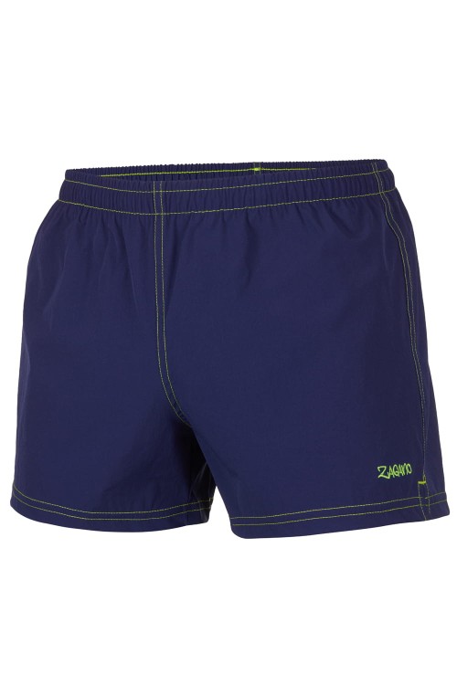 Szorty kąpielowe męskie spodenki sportowe elastyczne zagano 1226 kolor granatowy