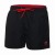 Szorty kąpielowe męskie spodenki sportowe zagano 5106 z logo w formie tarczy kolor czarny