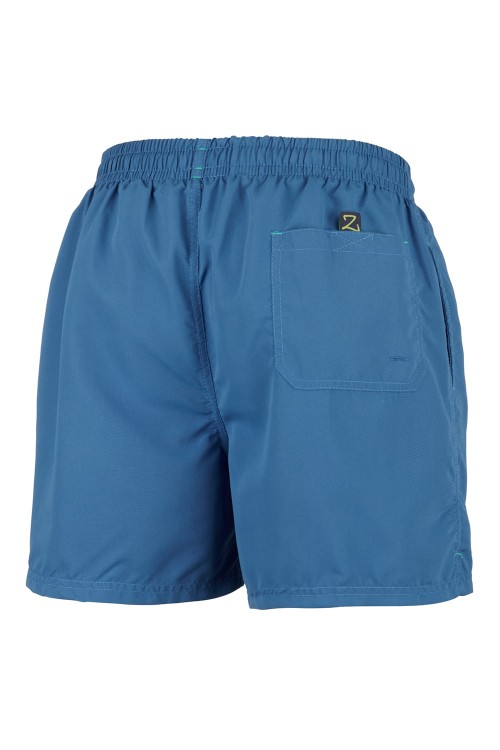 Szorty kąpielowe męskie spodenki sportowe zagano 5106 z logo w formie tarczy kolor denim