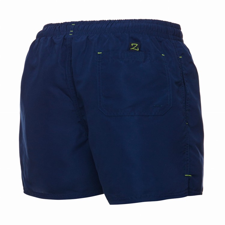 Szorty kąpielowe męskie spodenki sportowe zagano 5106 z logo w formie tarczy kolor granatowy