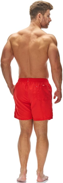 Szorty kąpielowe męskie spodenki sportowe zagano 5106 eco z ekologicznej tkaniny kolor czerwony