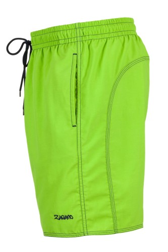 Szorty kąpielowe męskie spodenki sportowe zagano 5103 z dłuższą nogawką kolor zielony