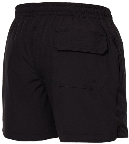 Szorty kąpielowe męskie spodenki sportowe elastyczne zagano 1232 kolor czarny