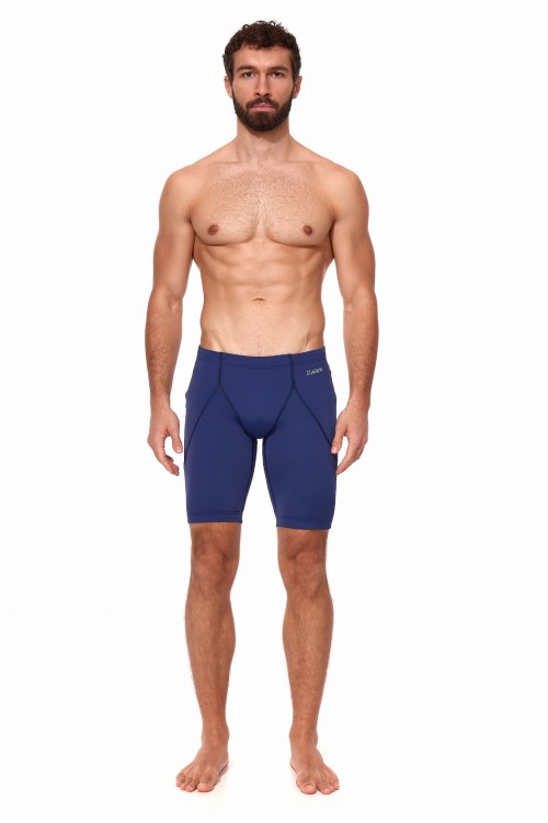 Kąpielówki męskie spodenki pływackie jammer 2401 kolor granatowy