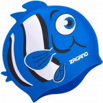 Blue1 silicone swim cap for children