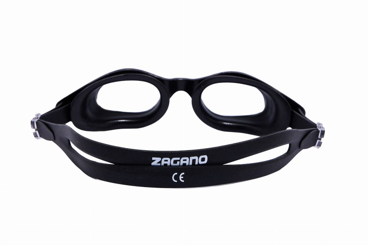 Okulary do pływania dla dorosłych 1017 zagano kolor czarny