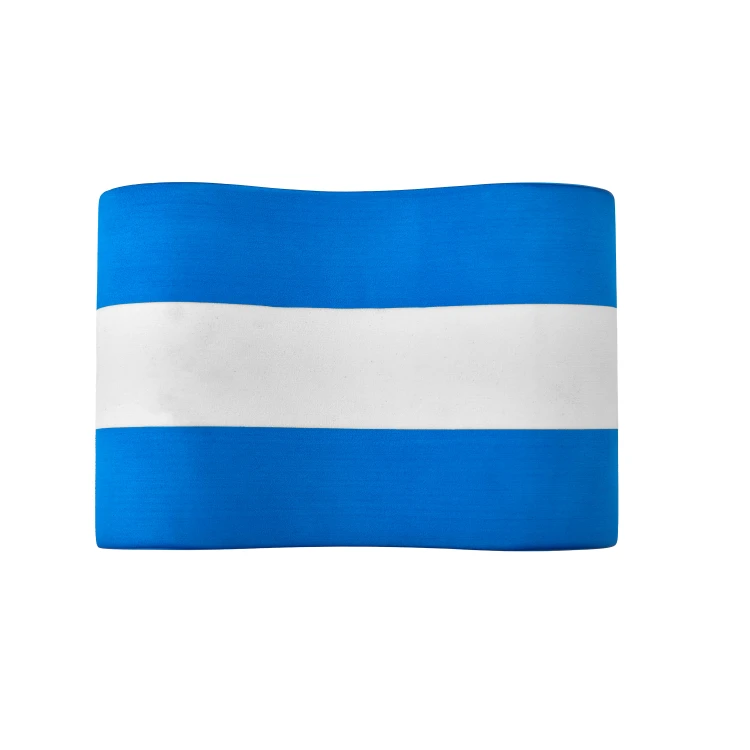 Niebiesko-biały pływak treningowy ZAGANO PULL BUOY BLUE-WHITE z pianki EVA i białym logo marki. Ergonomiczny, ósemkowy kształt ułatwia umieszczenie między udami, pozwalając skupić się na pracy ramion i doskonaleniu techniki pływania.