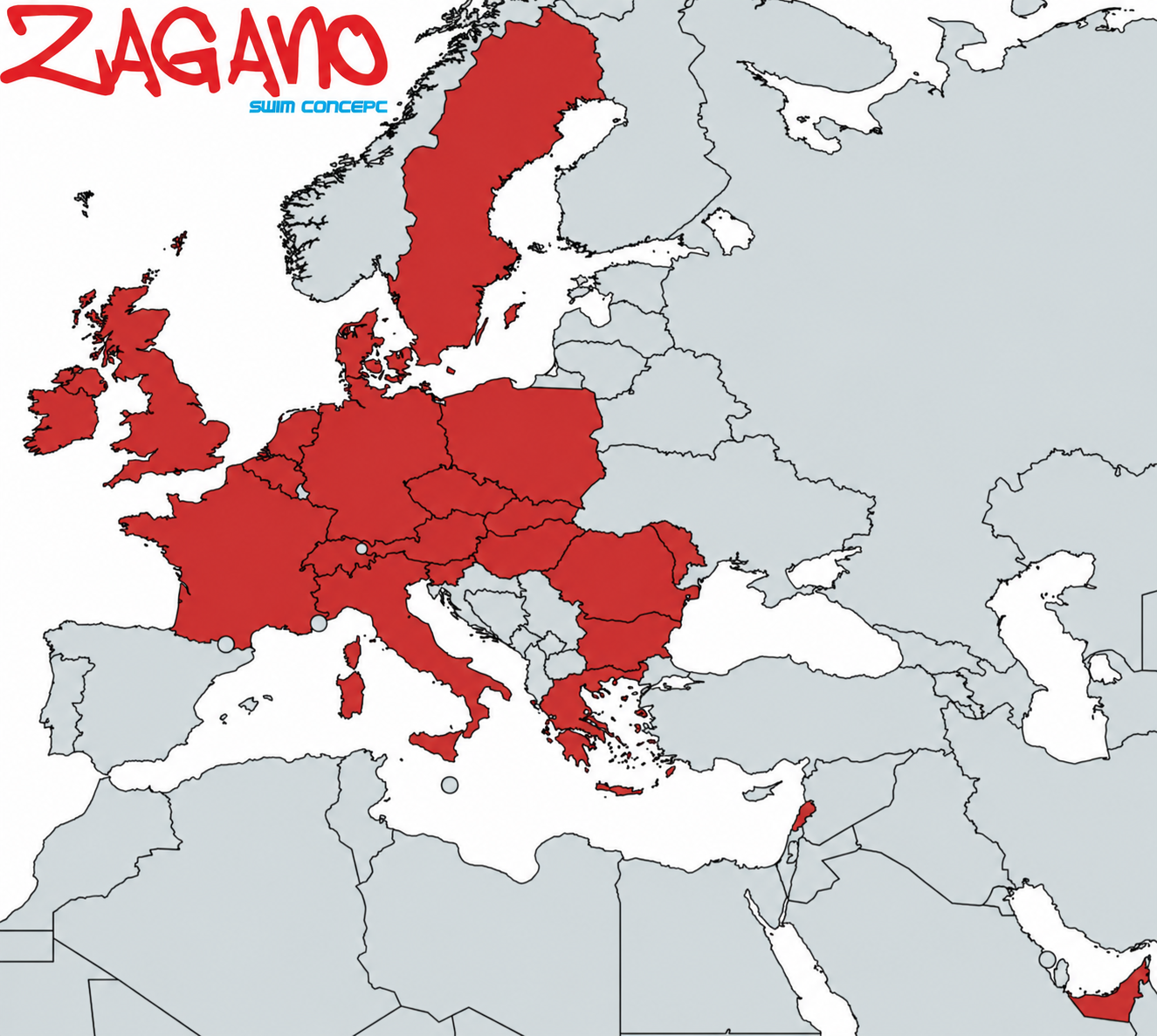 Zagano swim concept regional map